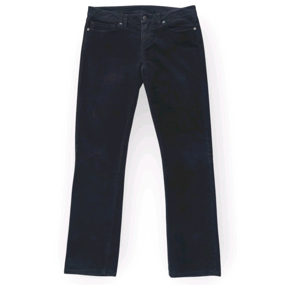 Patagonia Corduroy Pants Womens 34x31 Straight Organic Cotton Gray 55060FA13
